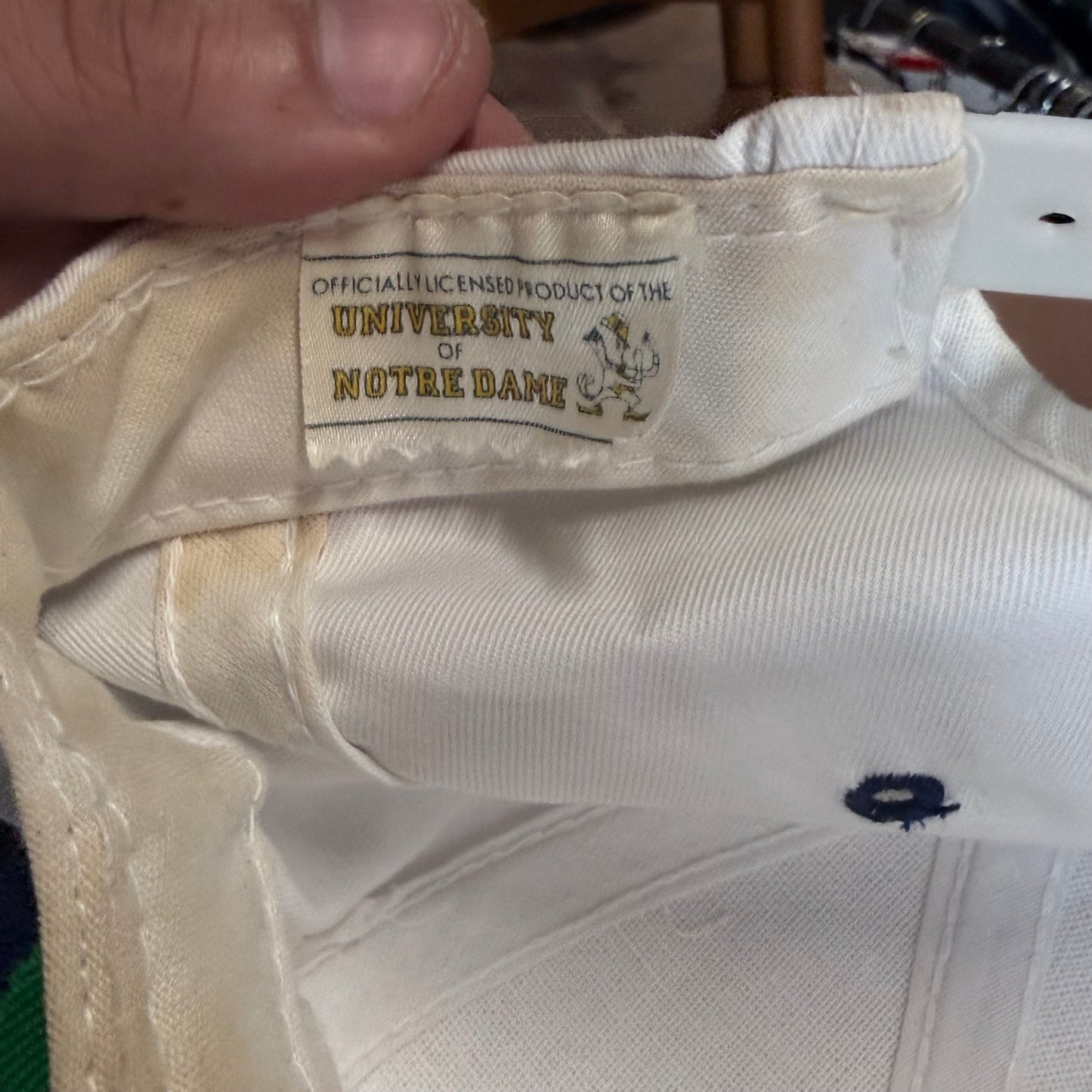 Vintage 90's Sports Specialties Notre Dame Script University Hat