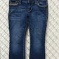 Y2K Rock Revival Women's Low Rise Denim Jeans Size 34x23