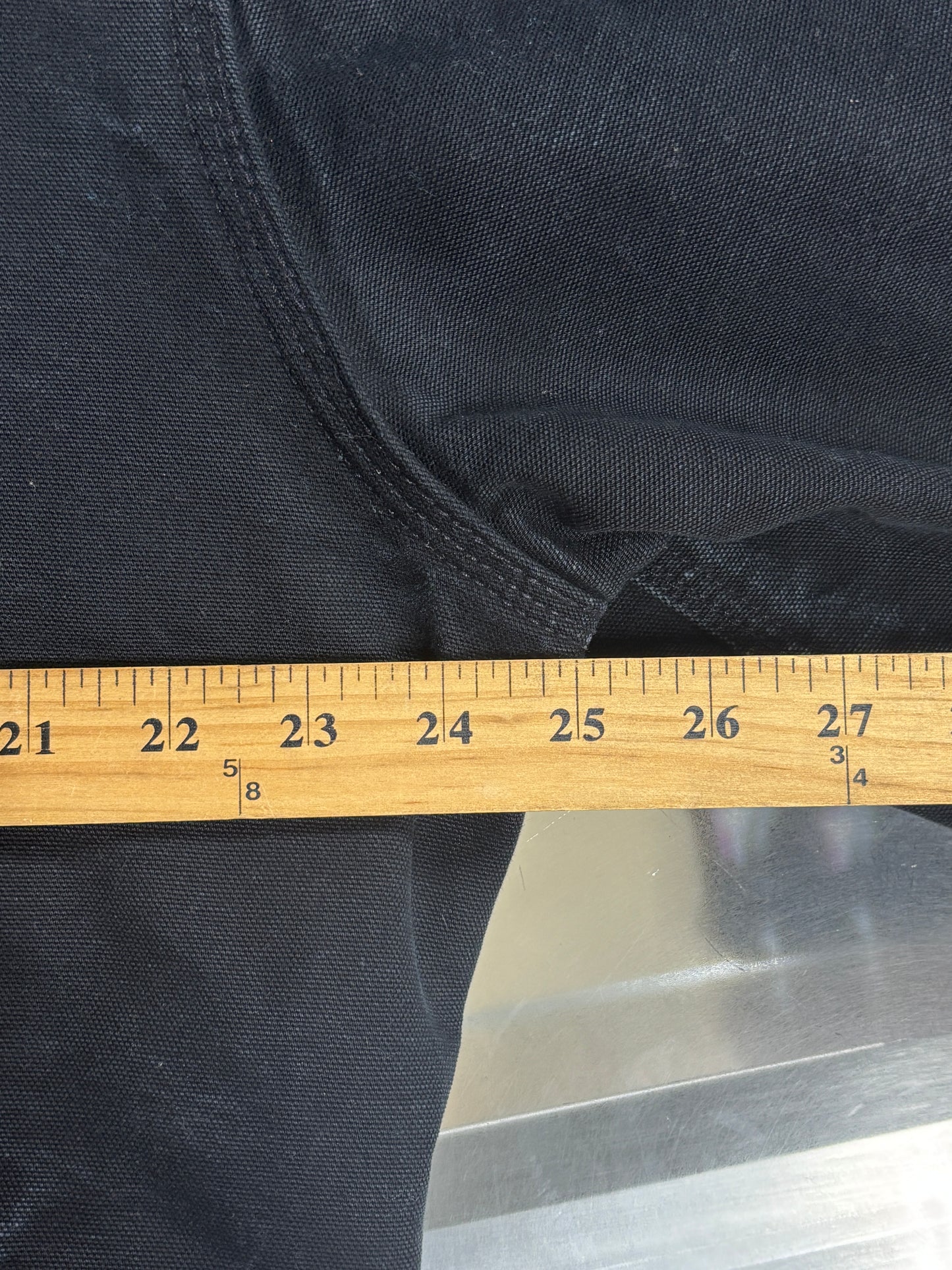 Vintage Carhartt Made in USA Blanket Lined Black Detroit J97 Jacket Size 44