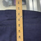 Carhartt Navy Blue FR Button Up Work Jacket Size XL Tall