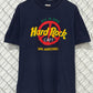 Vintage 90's Hard Rock Cafe San Antonio All is One Peace Sign Tee Size Large