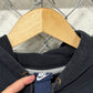 Y2K Nike Black Red Swoosh Pullover Hoodie Size Medium
