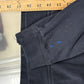 Y2K Nike Black Red Swoosh Pullover Hoodie Size Medium