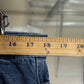 Y2K One Tough Brand Baggy Cargo Denim Shorts Size 36