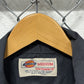Dickies Grey Short Sleeve Button Up Workwear Shirt Size Medium