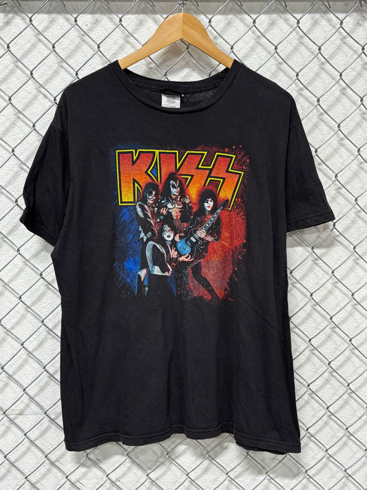 KISS Winterland 1976 Tour Reprint Band Graphic Tee Size XL