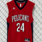 Adidas New Orleans Pelicans #24 Hield Jersey Size Small