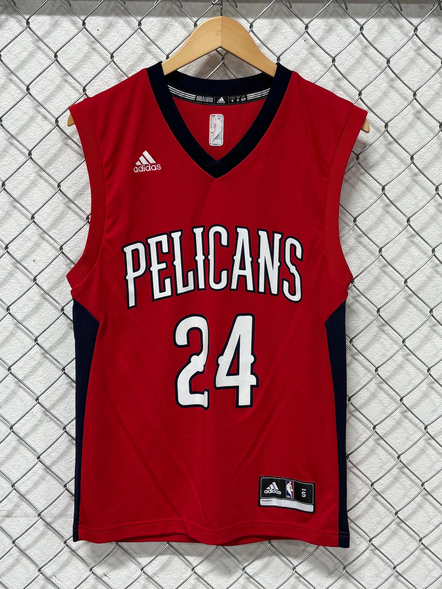 Adidas New Orleans Pelicans #24 Hield Jersey Size Small