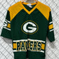 Vintage 90's NFL Green Bay Packers Jersey Style Shirt Size Medium