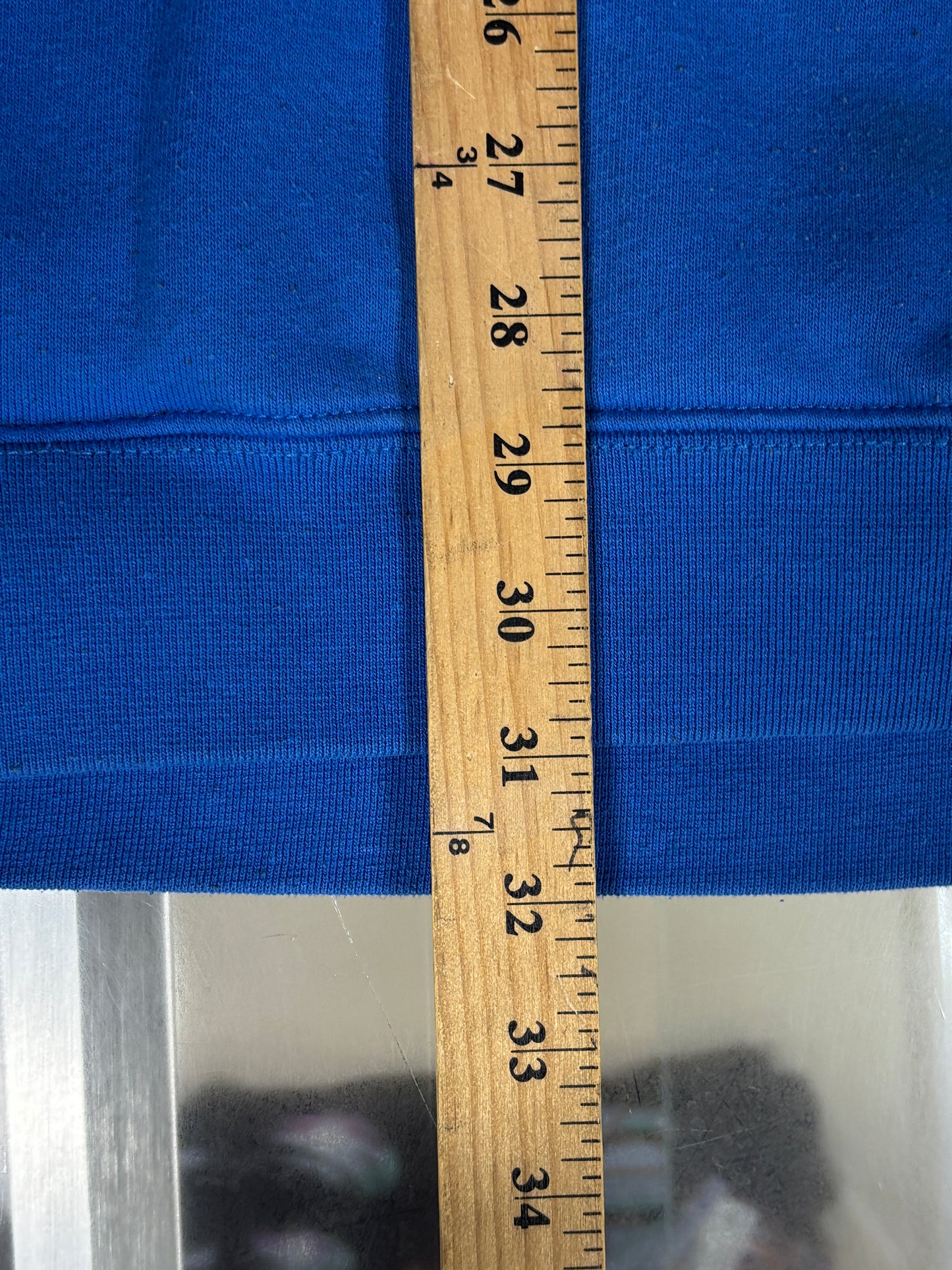 Carhartt Blue Loose Fit Classic Style Hoodie Size XL
