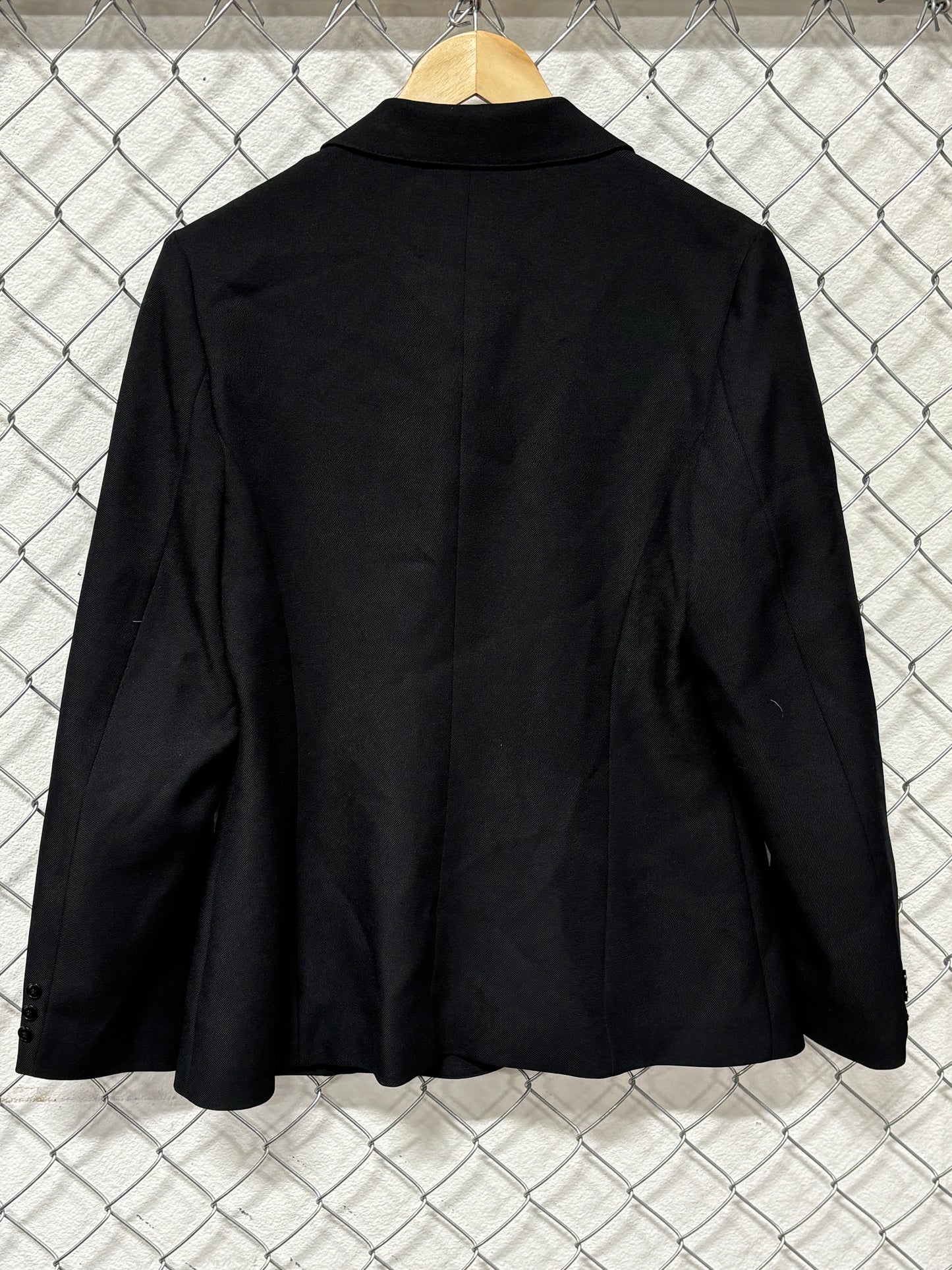 Vintage Levi's Women's Black Blazer Top Size Medium