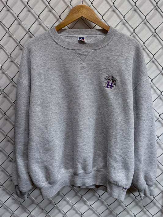 Vintage 90's Russell Athletic Cougars Embroidered Mascot Sweater Size XL