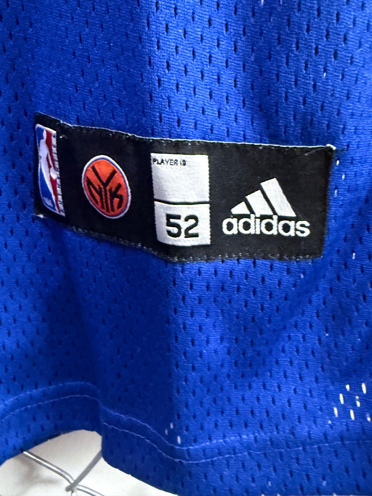 Adidas New York Knicks Carmelo Anthony #7 Jersey Size 52 XXL