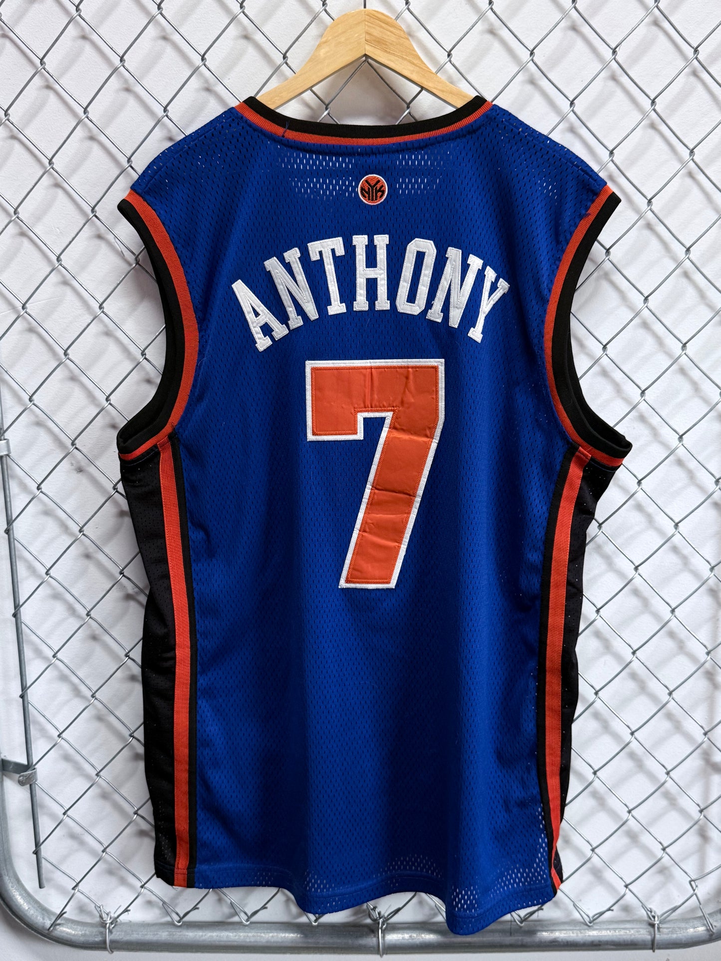 Adidas New York Knicks Carmelo Anthony #7 Jersey Size 52 XXL
