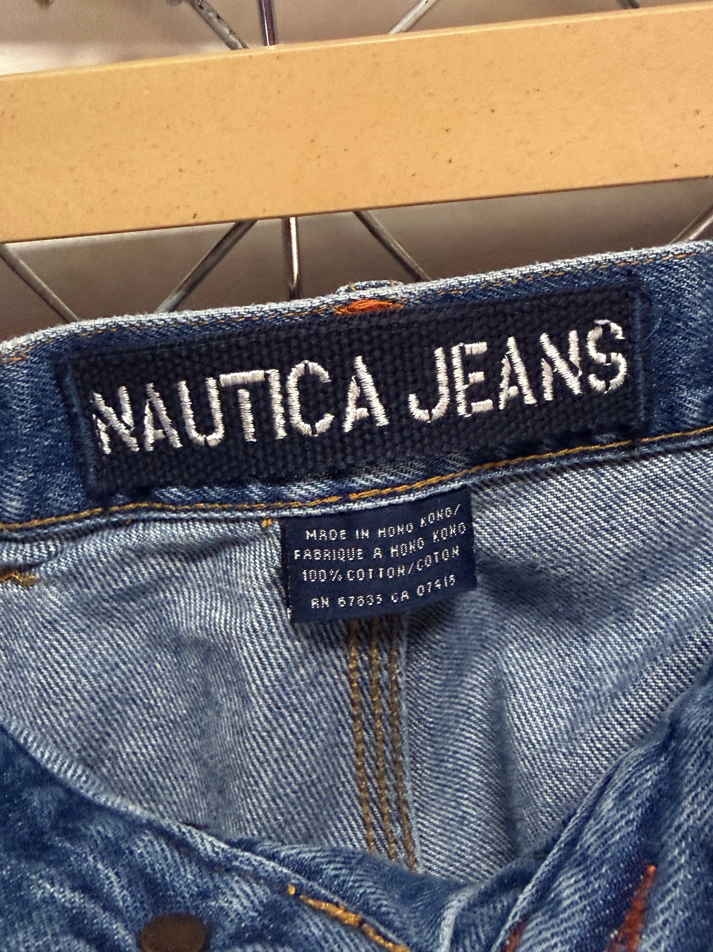 Y2K Nautica Denim Double Knee Carpenter Jeans Size 36x30