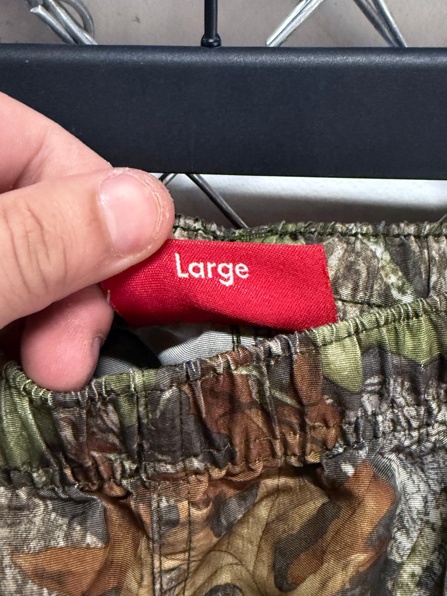 Supreme SS21 Mossy Oak Camo Warm Up Pants Size Large