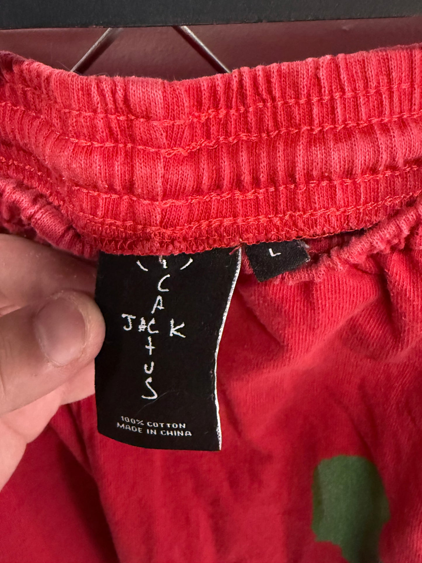 Travis Scott Cactus Jack McDonalds Red Shorts Size Large