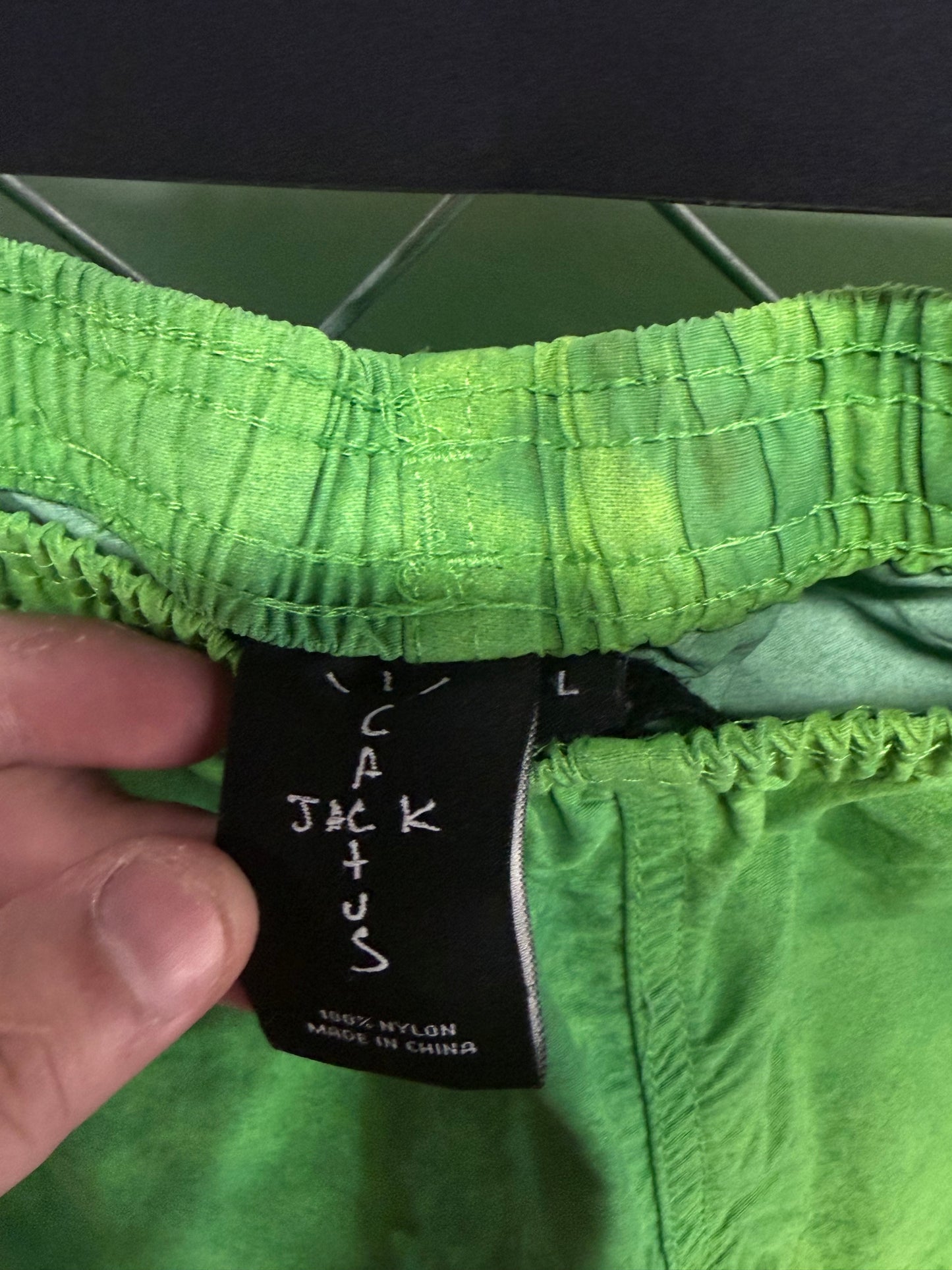 Travis Scott Cactus Jack McDonalds Shamrock Shake Shorts Size Large
