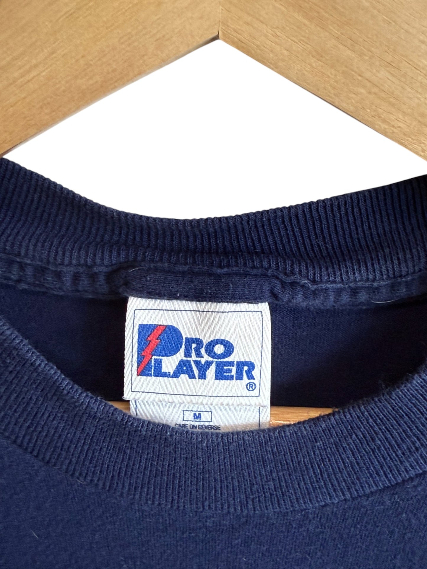 Vintage Y2K Denver Broncos Big Print NFL Logo Tee Size Medium