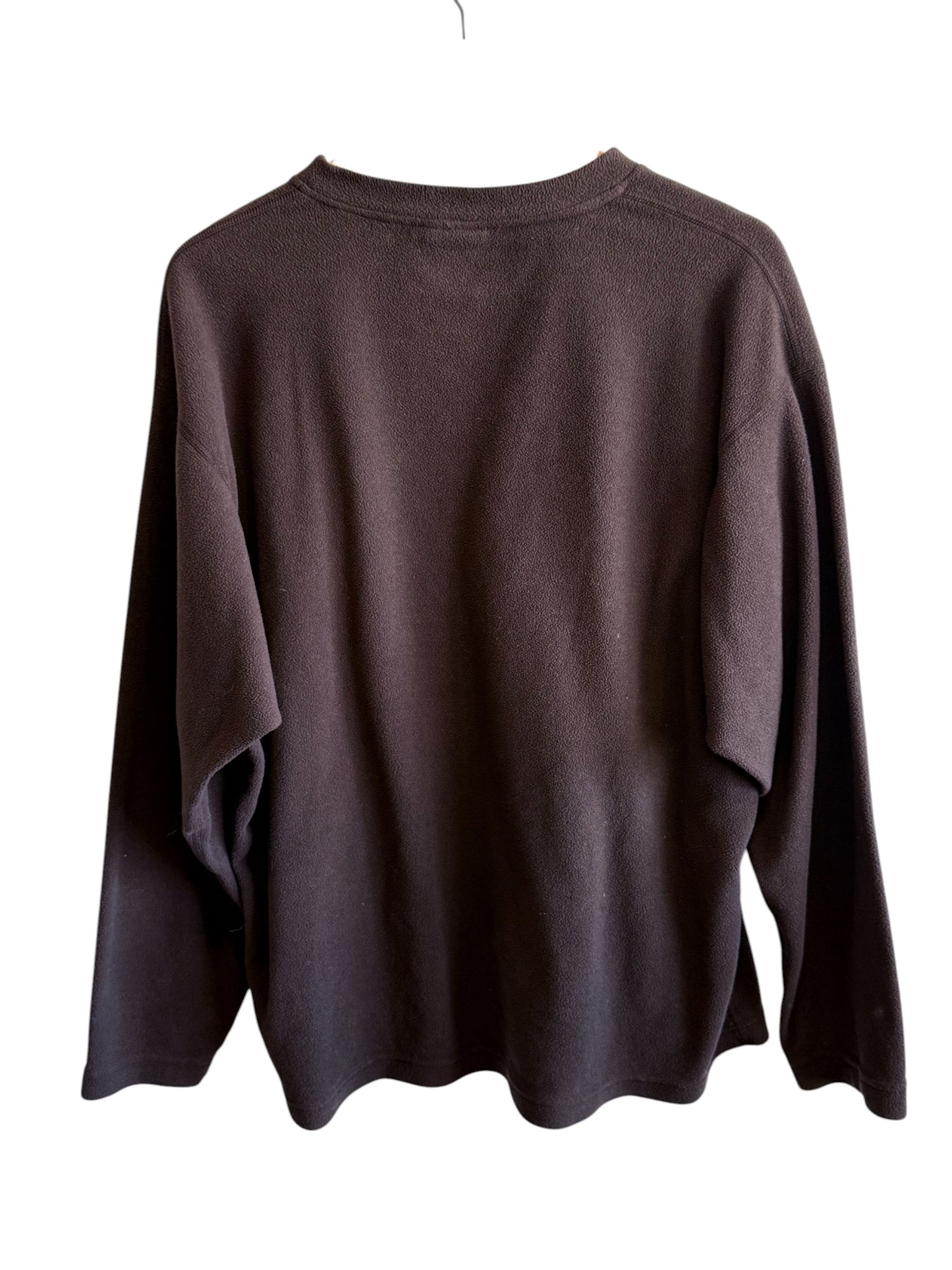 Vintage Patagonia Synchilla Made in USA Brown Fleece Sweater Size Large