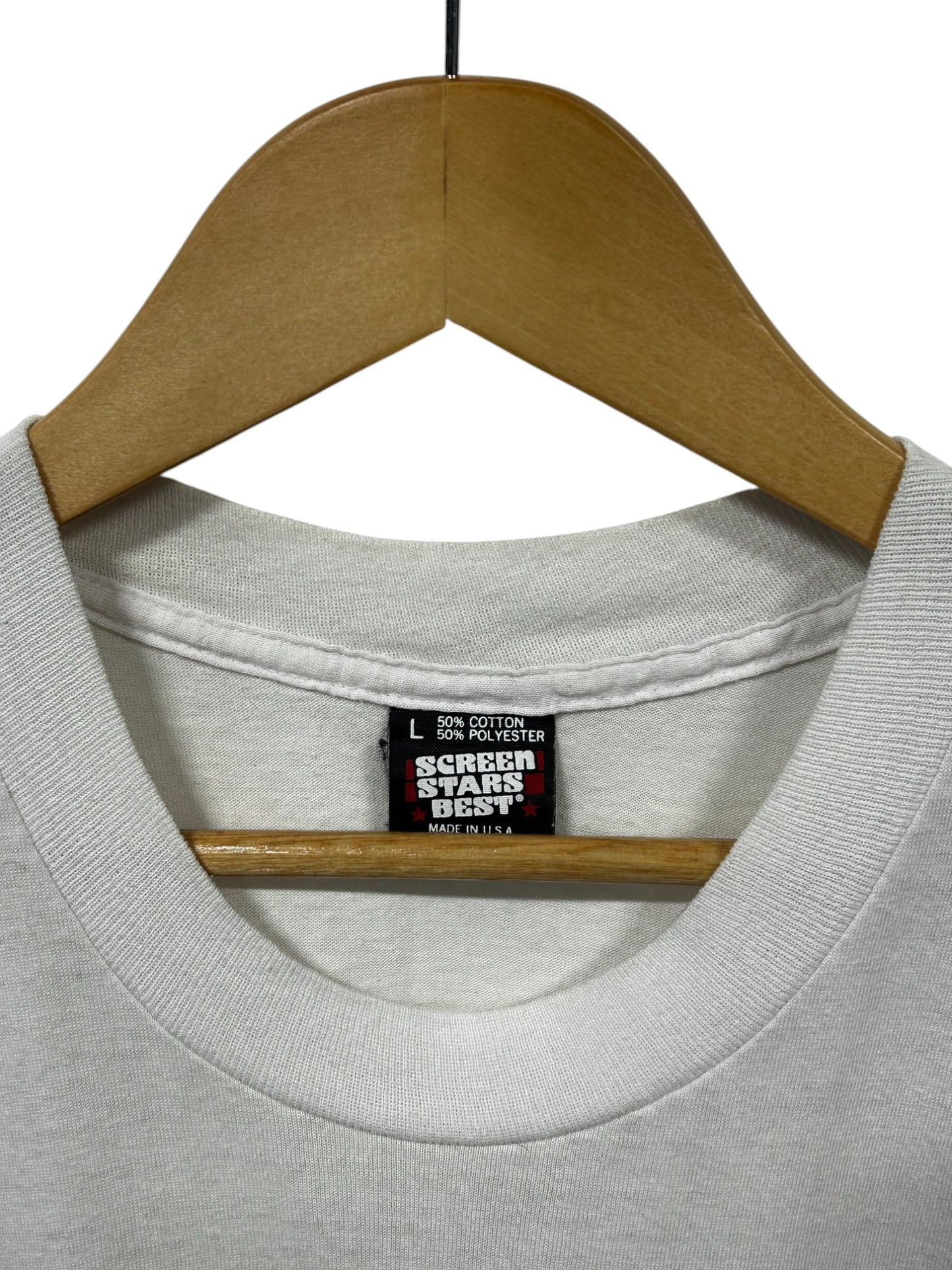 Vintage 80's Shuck Me Suck Me Oyster Bar Graphic Tee Size Large