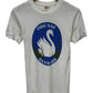 Vintage 80's Odense Denmark Swan Graphic Tee Size Medium