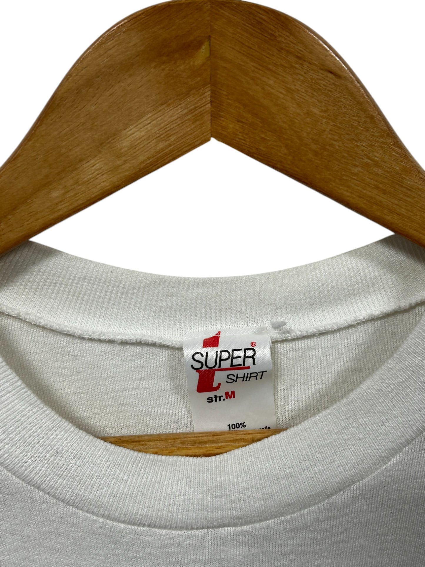 Vintage 80's Odense Denmark Swan Graphic Tee Size Medium