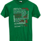 Vintage 80's F Christmas Collage Jackson Hole Wyoming Tee Size Small