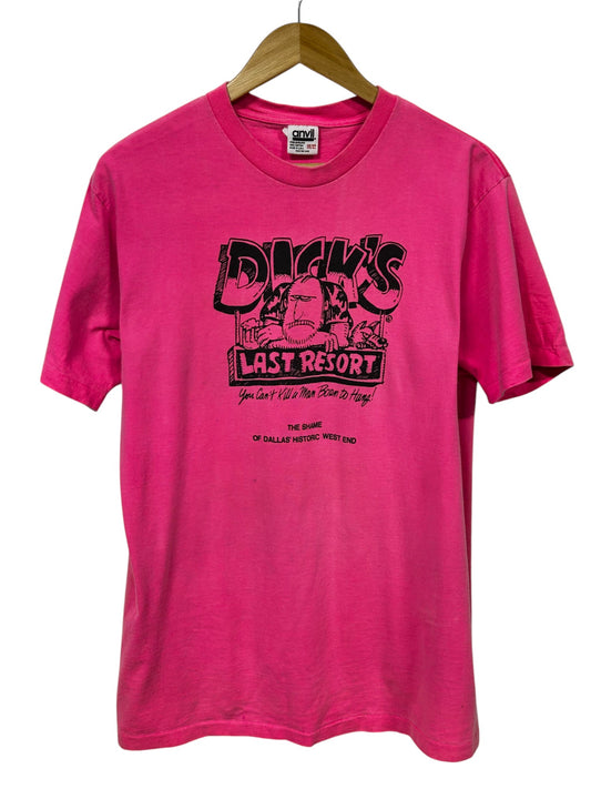 Vintage 90's Dick's Last Resort Born to Hang Dallas Texas Graphic Tee Size XL