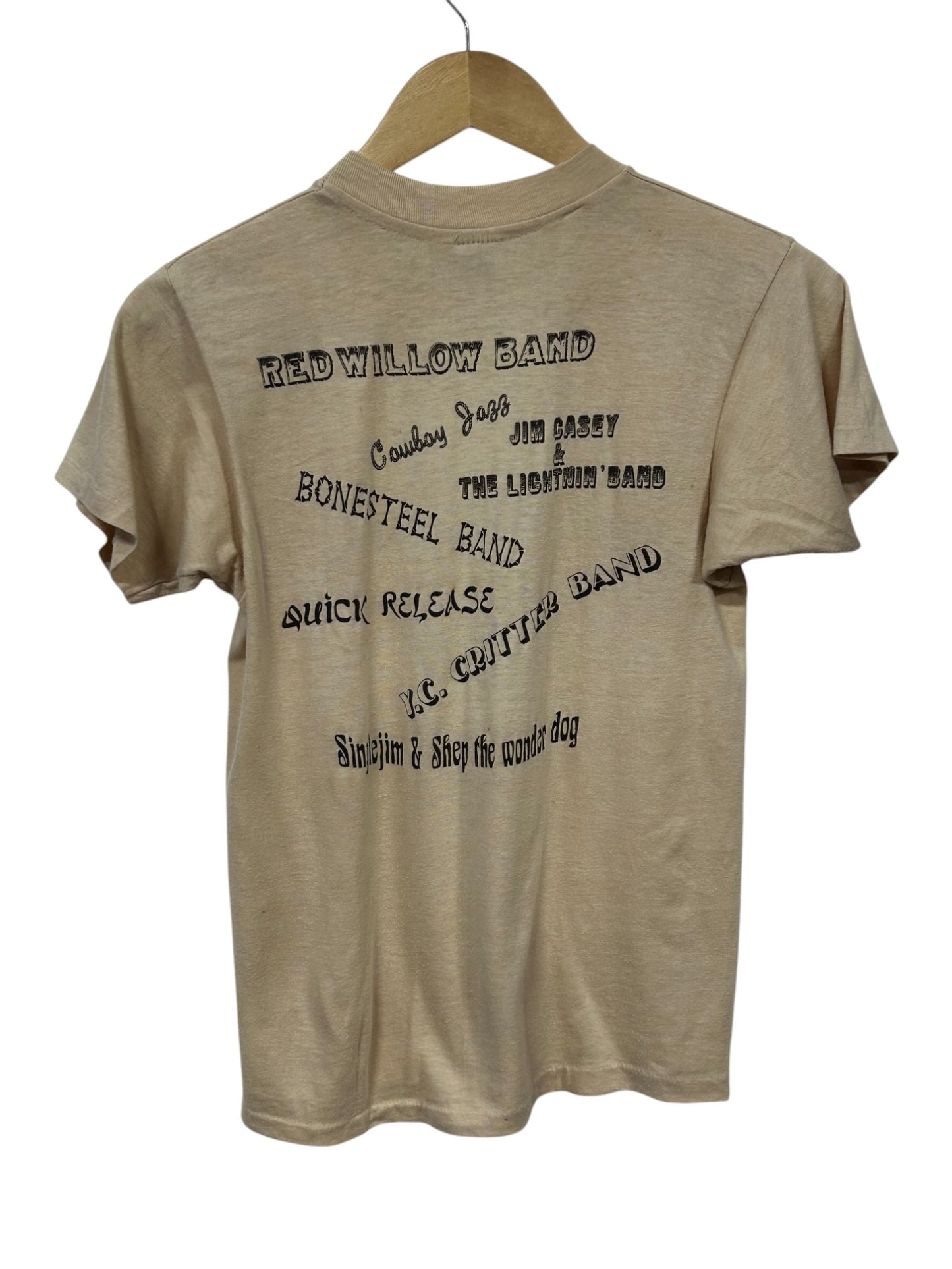 Vintage 1981 Redwater Revival Country Music Concert Tee Size Small