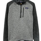 Patagonia Better Sweater Grey Half Zip Fleece Size Large
