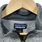 Patagonia Better Sweater Grey Half Zip Fleece Size Large