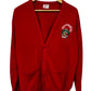 Vintage 90's Alpha Gamma Delta Fraternity Cardigan Sweater Size XL