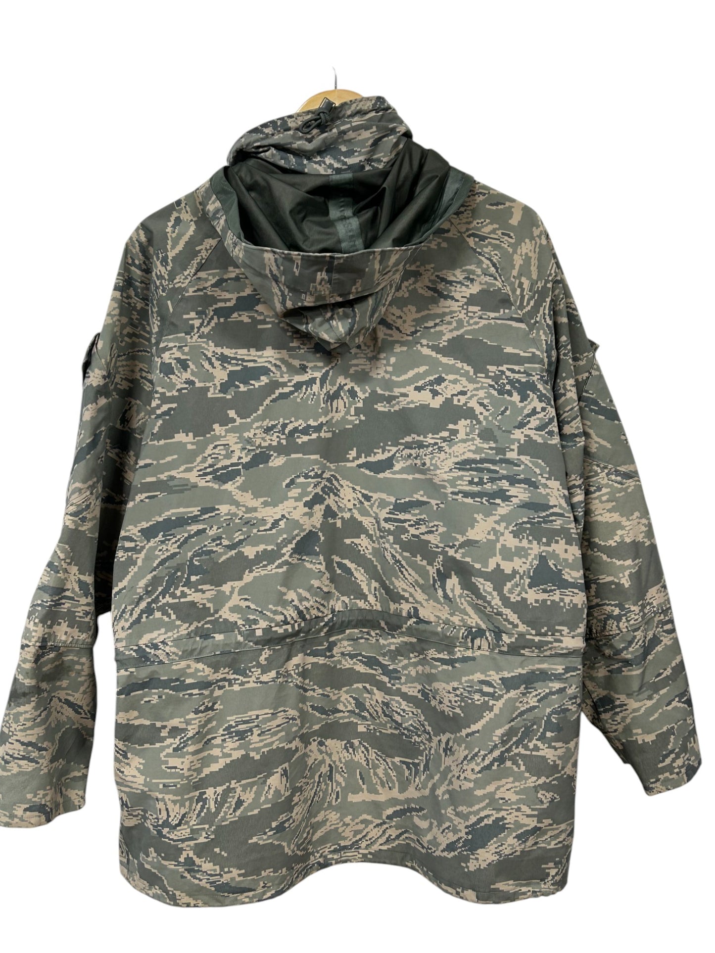 Vintage US Military Field Parka Tiger Camo Size XL