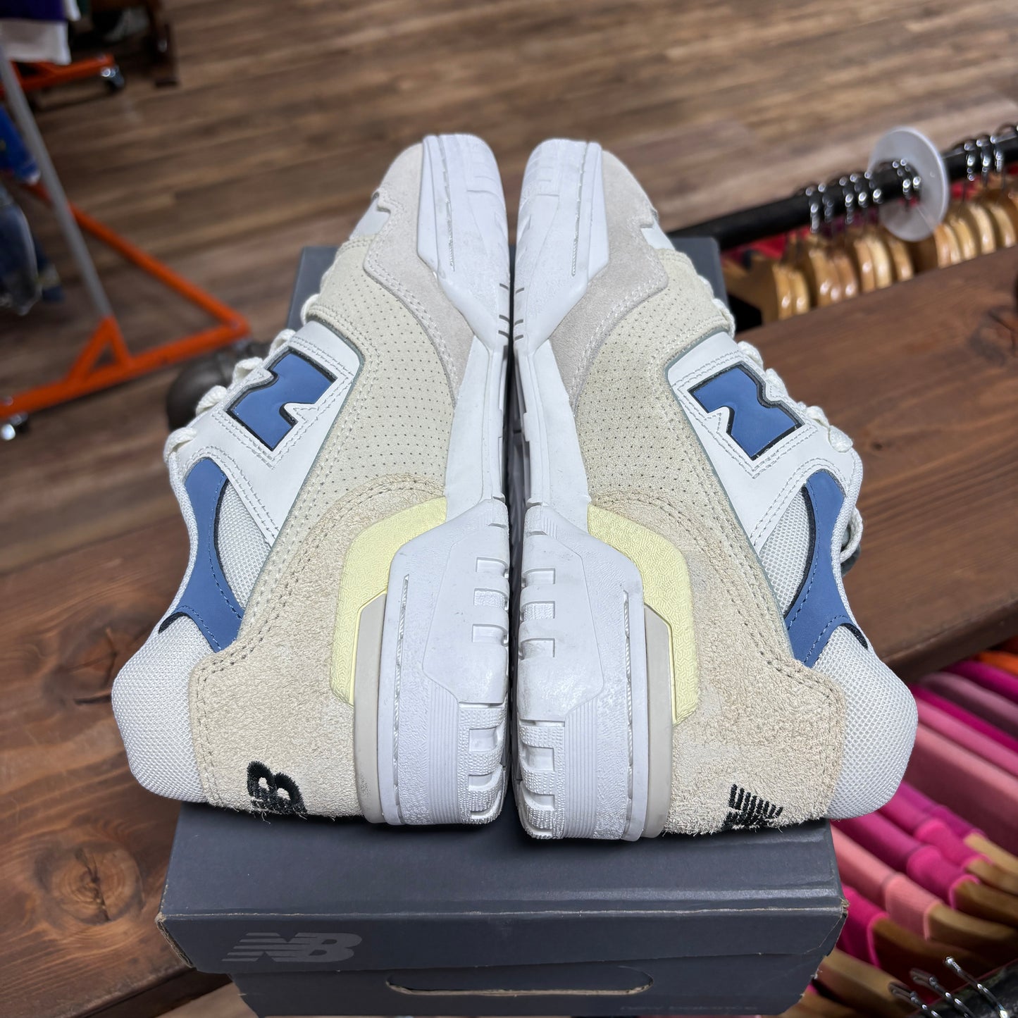 New Balance 550 'Sea Salt Blue Agate' Size 8.5W/7M