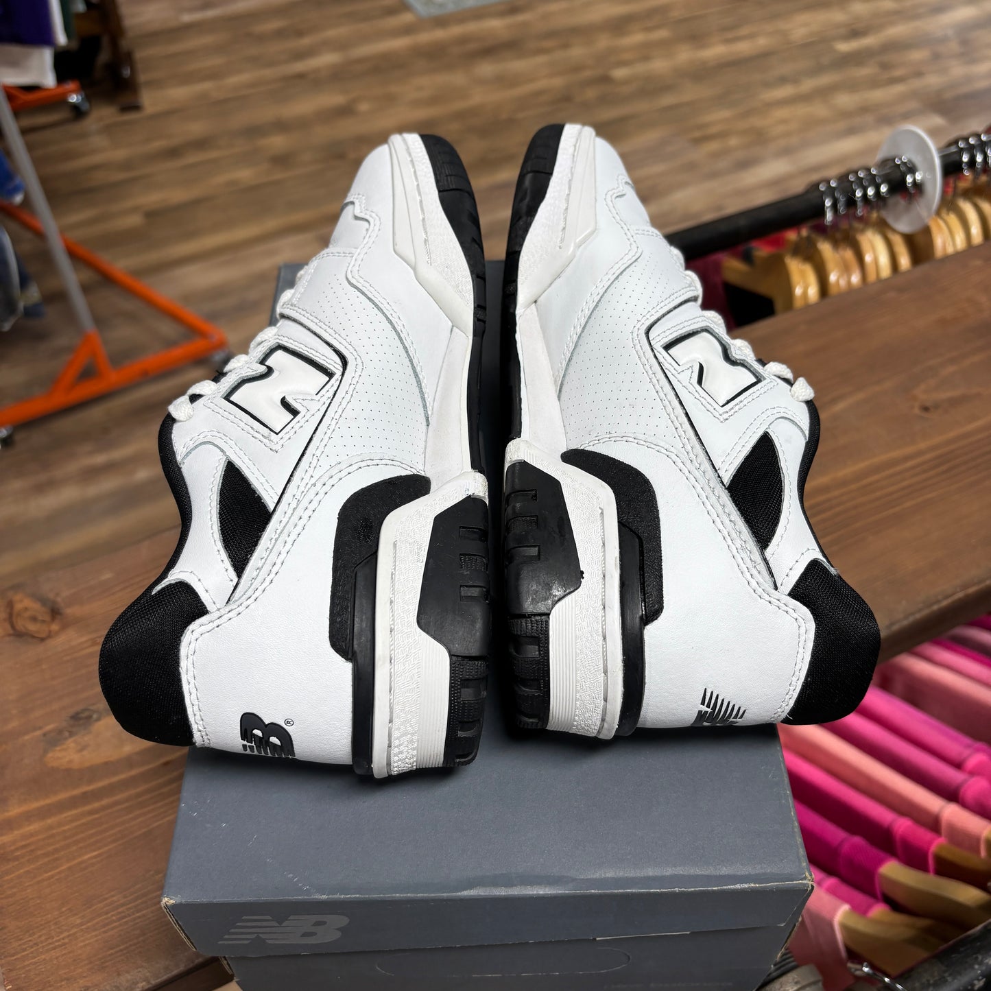 New Balance 550 'Black White' Size 7
