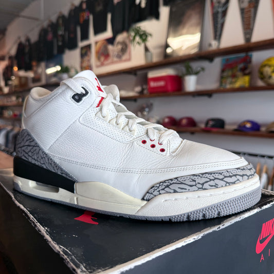 Jordan 3 'Reimagined White Cement' Size 11.5