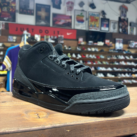 Jordan 3 'Black Cat' Size 9 (DS)