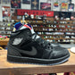 Jordan 1 Mid 'Black Metallic Reimagined' Size 9