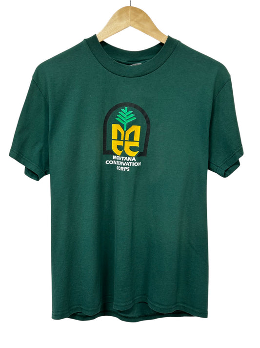 Vintage Montana Conservation Corps Graphic Tee Size Medium