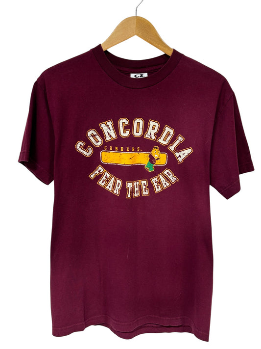 Concordia College Fear the Ear Mascot Graphic Tee Size Small