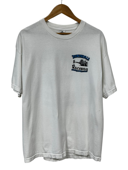 Vintage Irwindale Raceway Funny Car Racing Graphic Tee Size XL