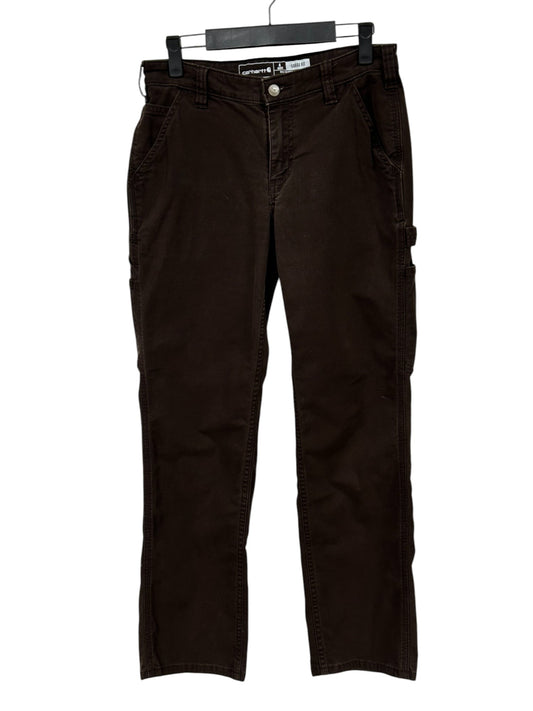 Carhartt Brown Relaxed Fit Carpenter Pants Size 30x29