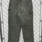 Carhartt Olive Green Carpenter Pants Size 32x32