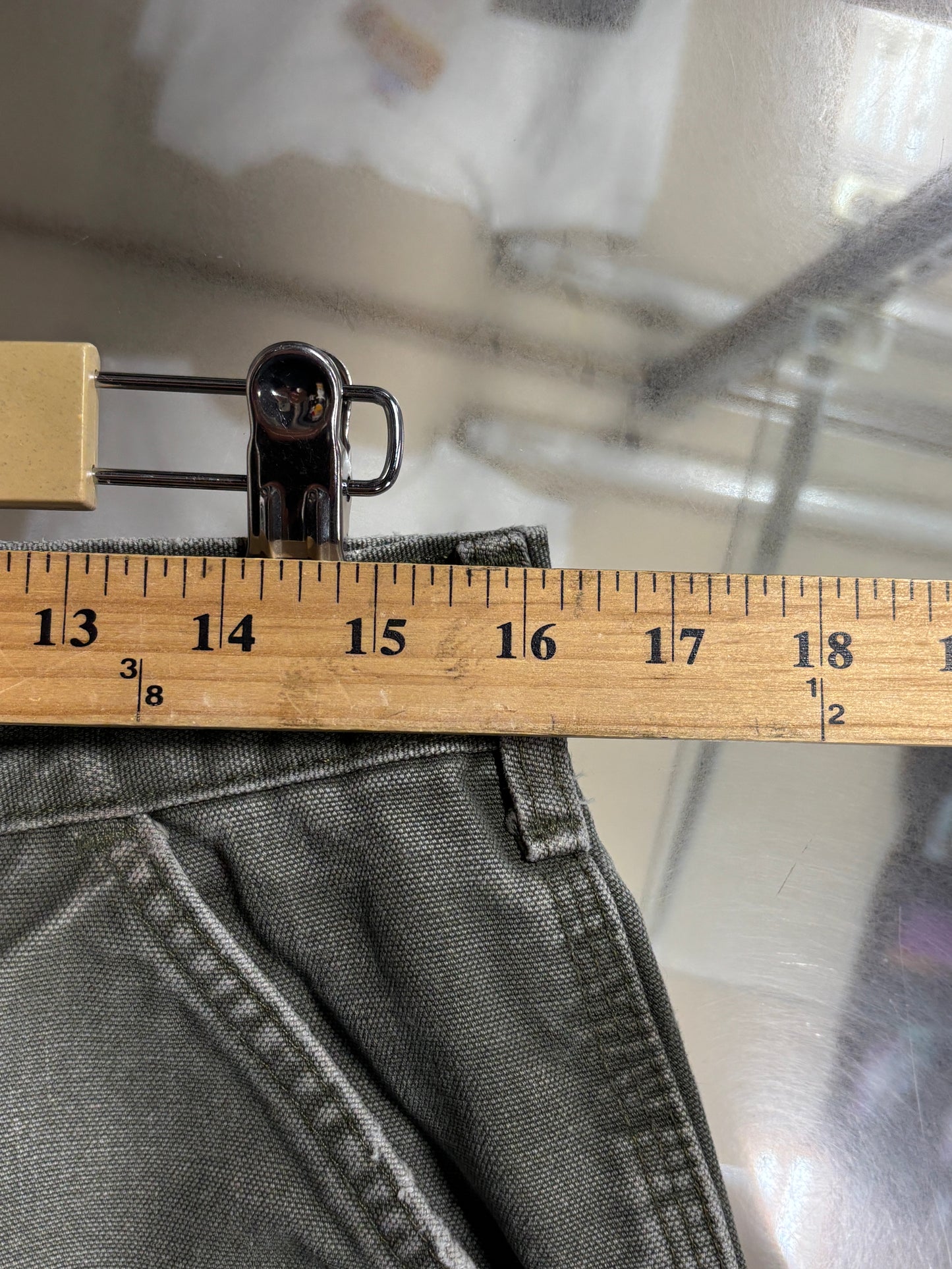 Carhartt Olive Green Carpenter Pants Size 32x32