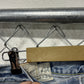 Y2K Abercrombie & Fitch Button Fly Distressed Denim Jeans Size 34x34