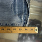 Y2K Abercrombie & Fitch Button Fly Distressed Denim Jeans Size 34x34