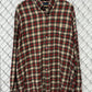 Vintage Polo Ralph Lauren Blake Checkered Flannel Button Up Shirt Size XL
