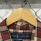 Vintage Polo Ralph Lauren Blake Checkered Flannel Button Up Shirt Size XL