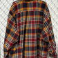 Y2K Abercrombie & Fitch Insulated Heavy Checkered Flannel Button Up Shirt Size L